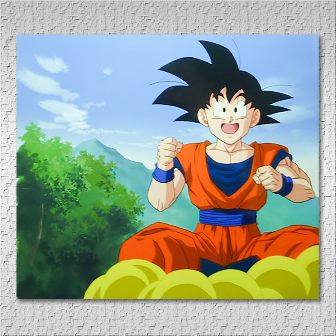 Lot 018　Dragon Ball Z ”孫悟空, 孫悟飯” セル画